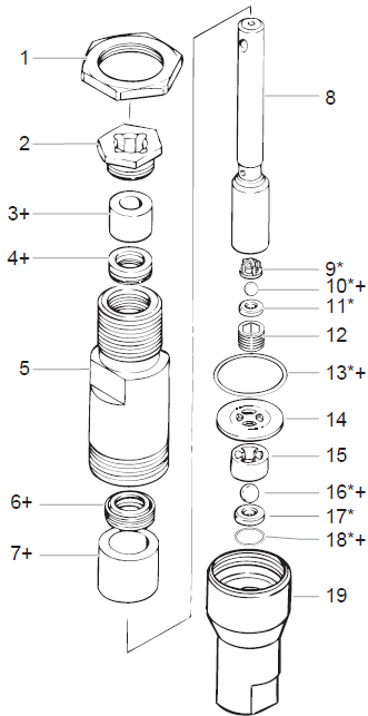 EP2105 Fluid Section Assembly